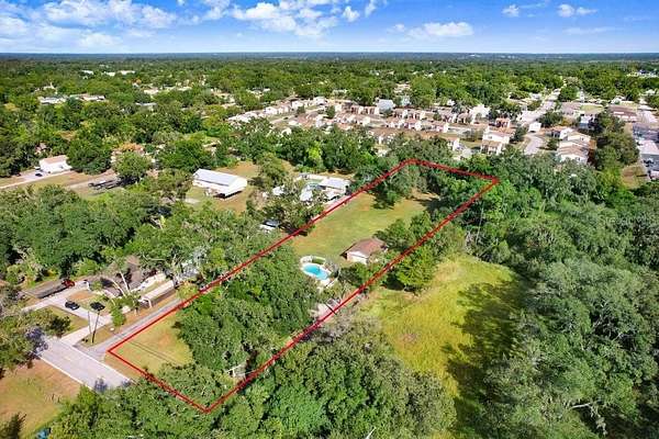 1.52 Acres of Residential Land with Home for Sale in Seffner, Florida