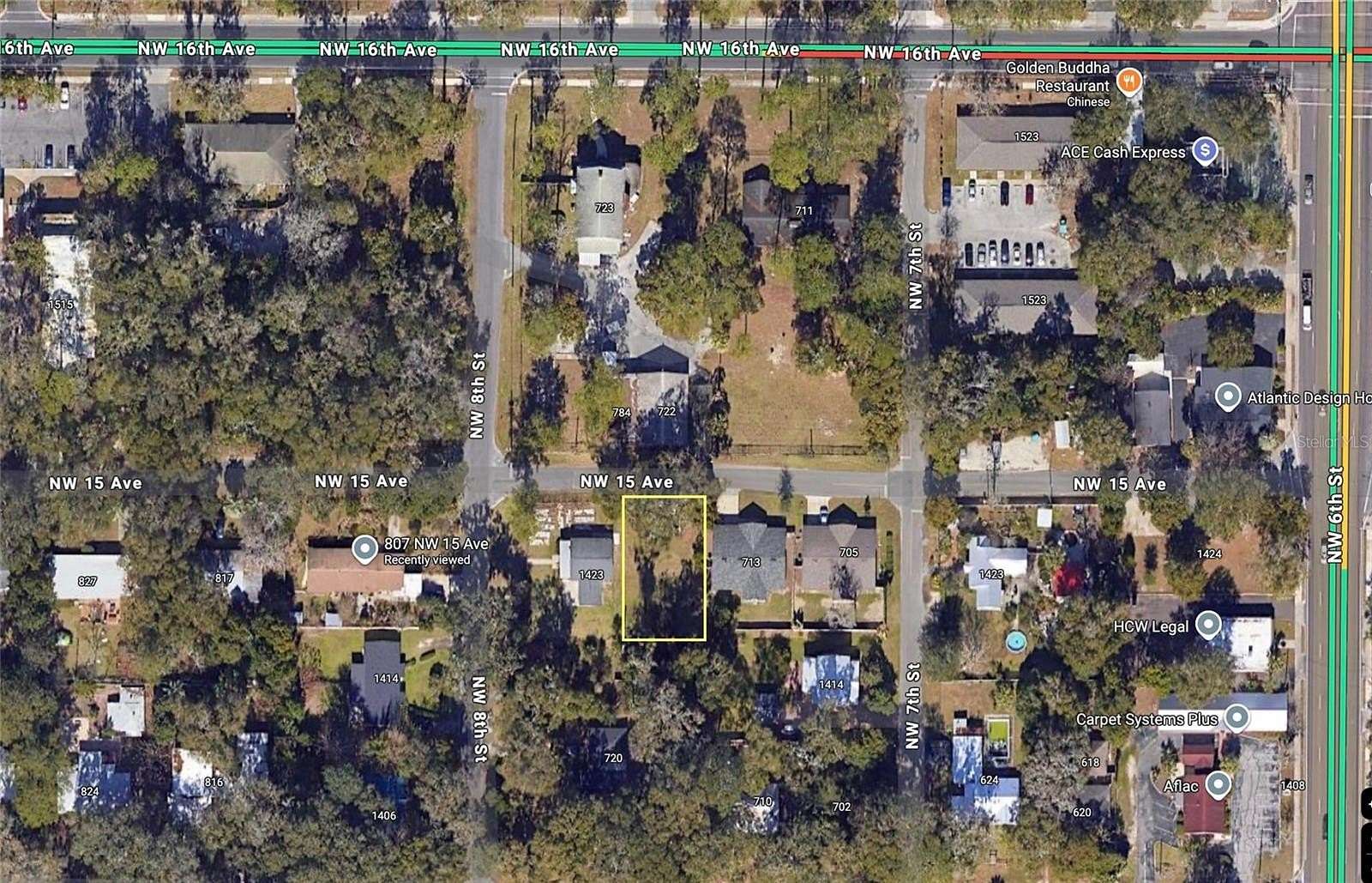 0.22 Acres of Residential Land for Sale in Gainesville, Florida