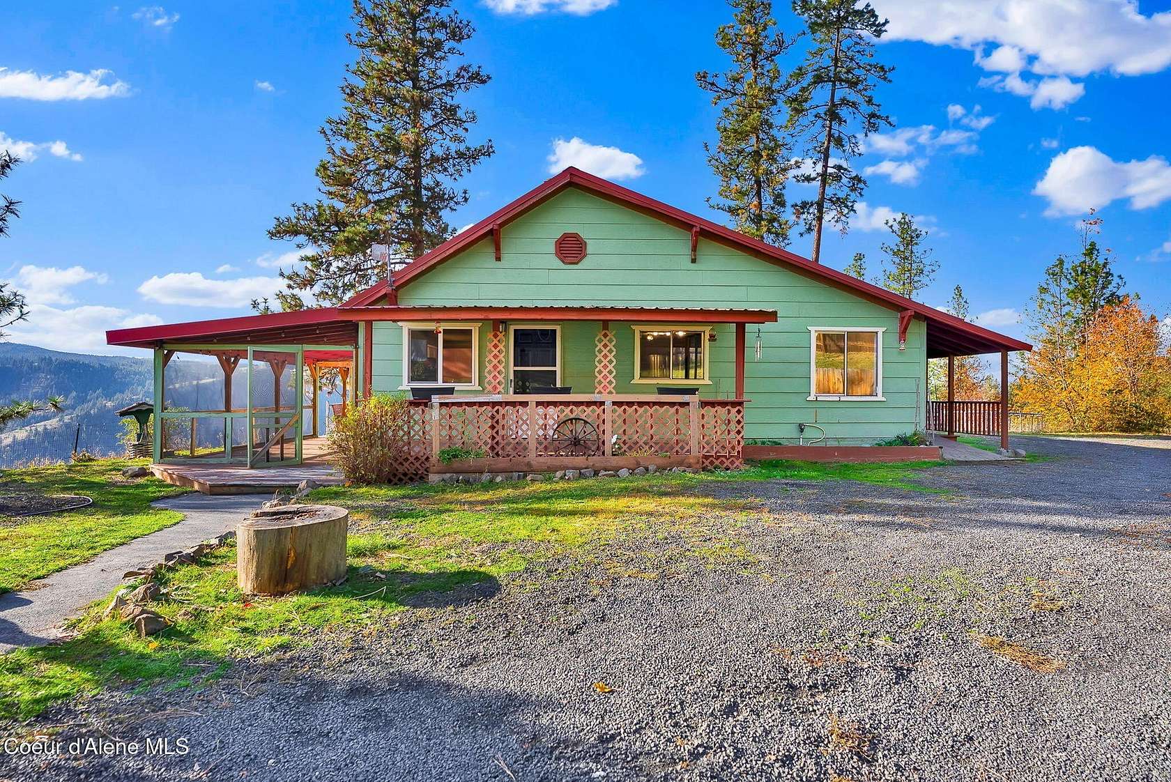 14 Acres of Land with Home for Sale in Orofino, Idaho