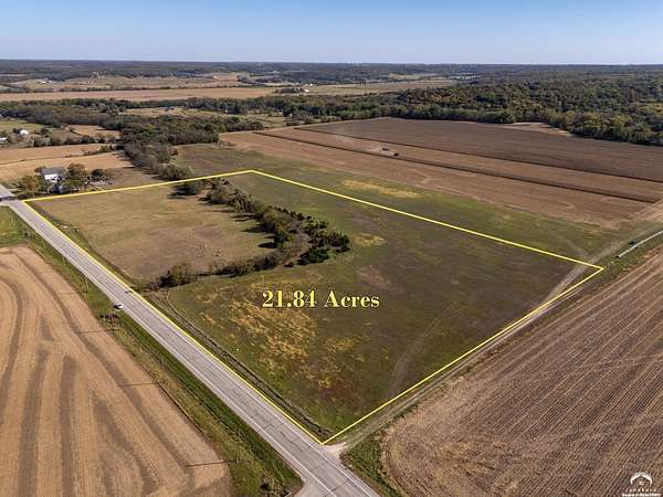 21.8 Acres of Agricultural Land for Sale in Lawrence, Kansas
