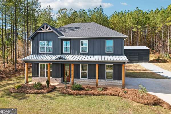 13.4 Acres of Recreational Land with Home for Sale in Monticello, Georgia