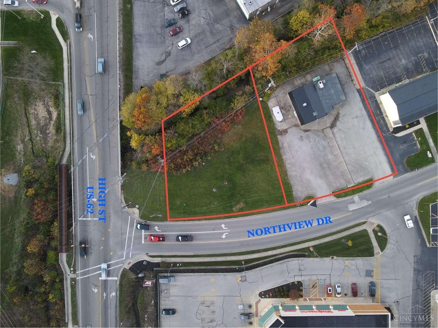 0.86 Acres of Commercial Land for Sale in Hillsboro, Ohio
