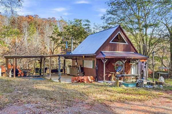 10.3 Acres of Recreational Land with Home for Sale in Spencer, Virginia