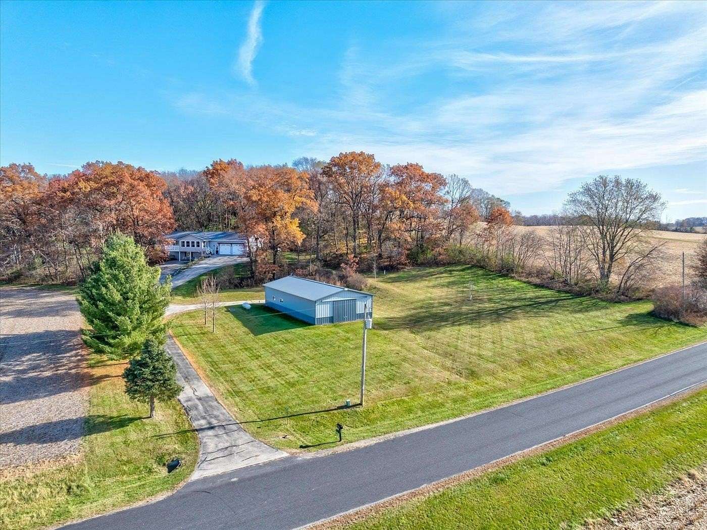 2.5 Acres of Residential Land with Home for Sale in Stoughton, Wisconsin