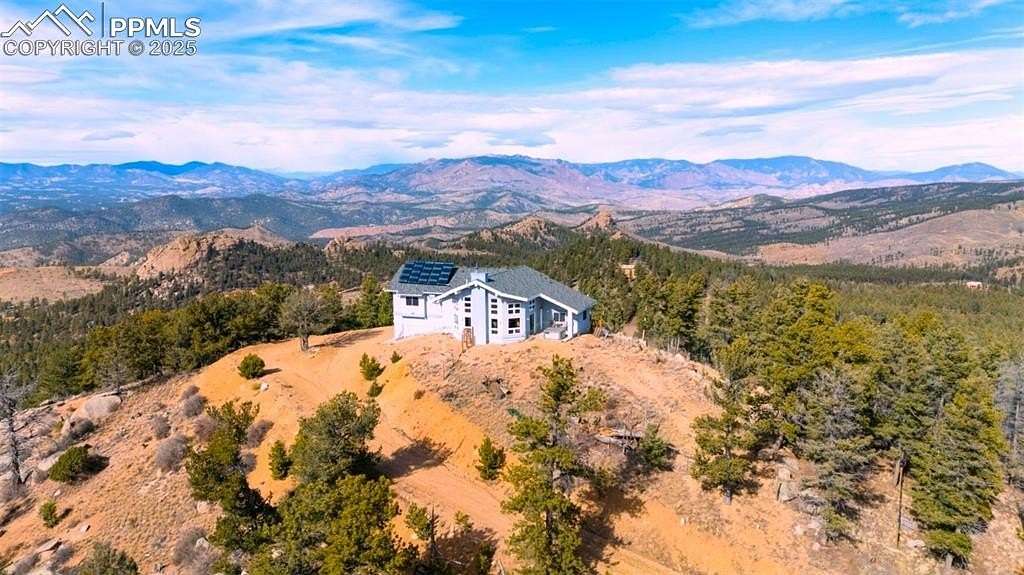14.7 Acres of Land with Home for Sale in Florissant, Colorado