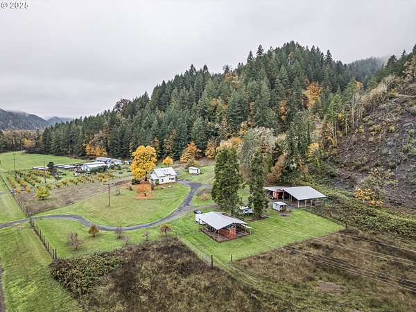 79.3 Acres of Recreational Land with Home for Sale in Elkton, Oregon