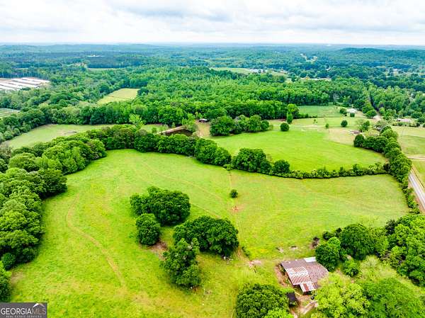 27.4 Acres of Agricultural Land with Home for Sale in Toccoa, Georgia