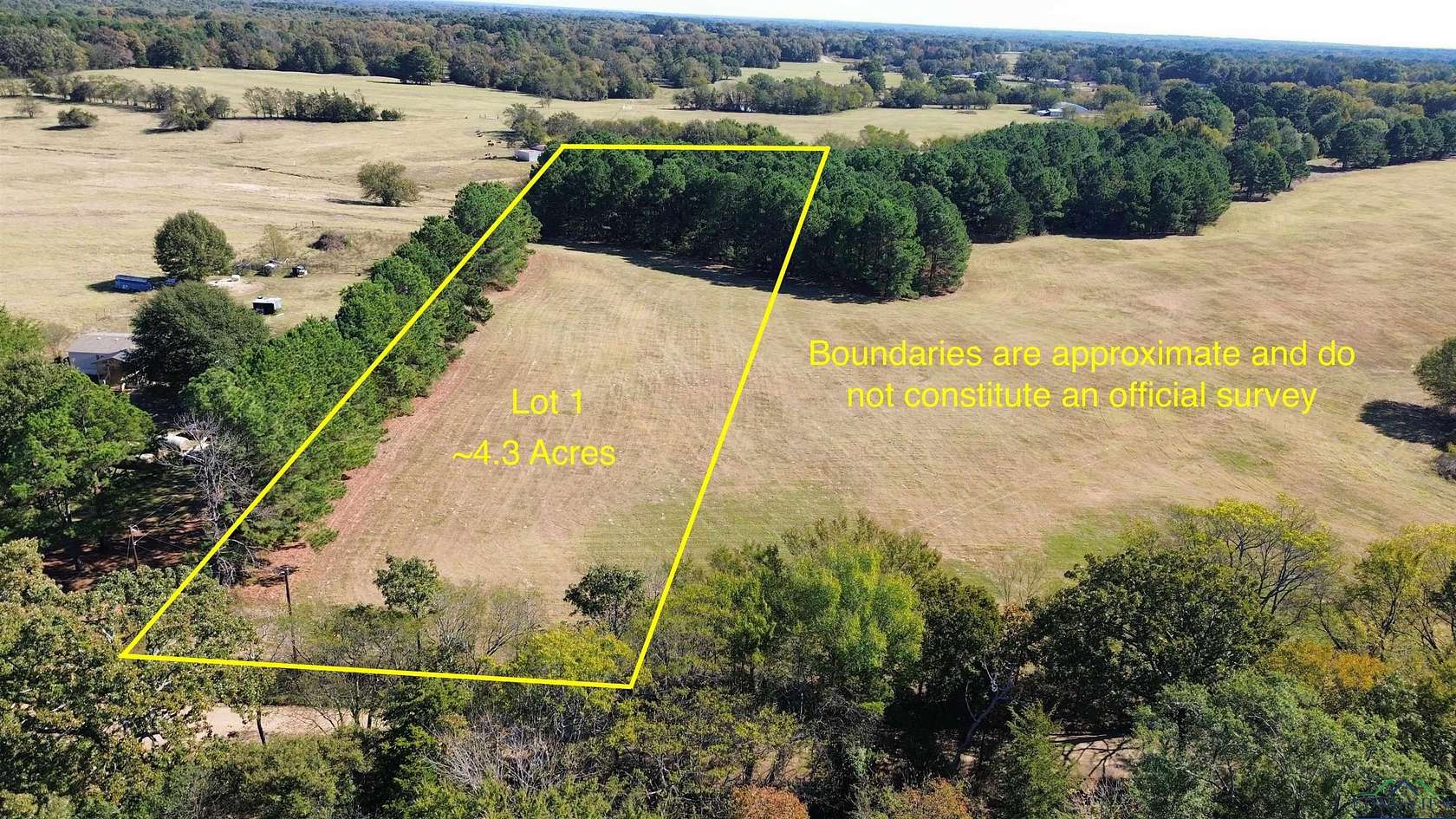 4.3 Acres of Land for Sale in Mount Pleasant, Texas