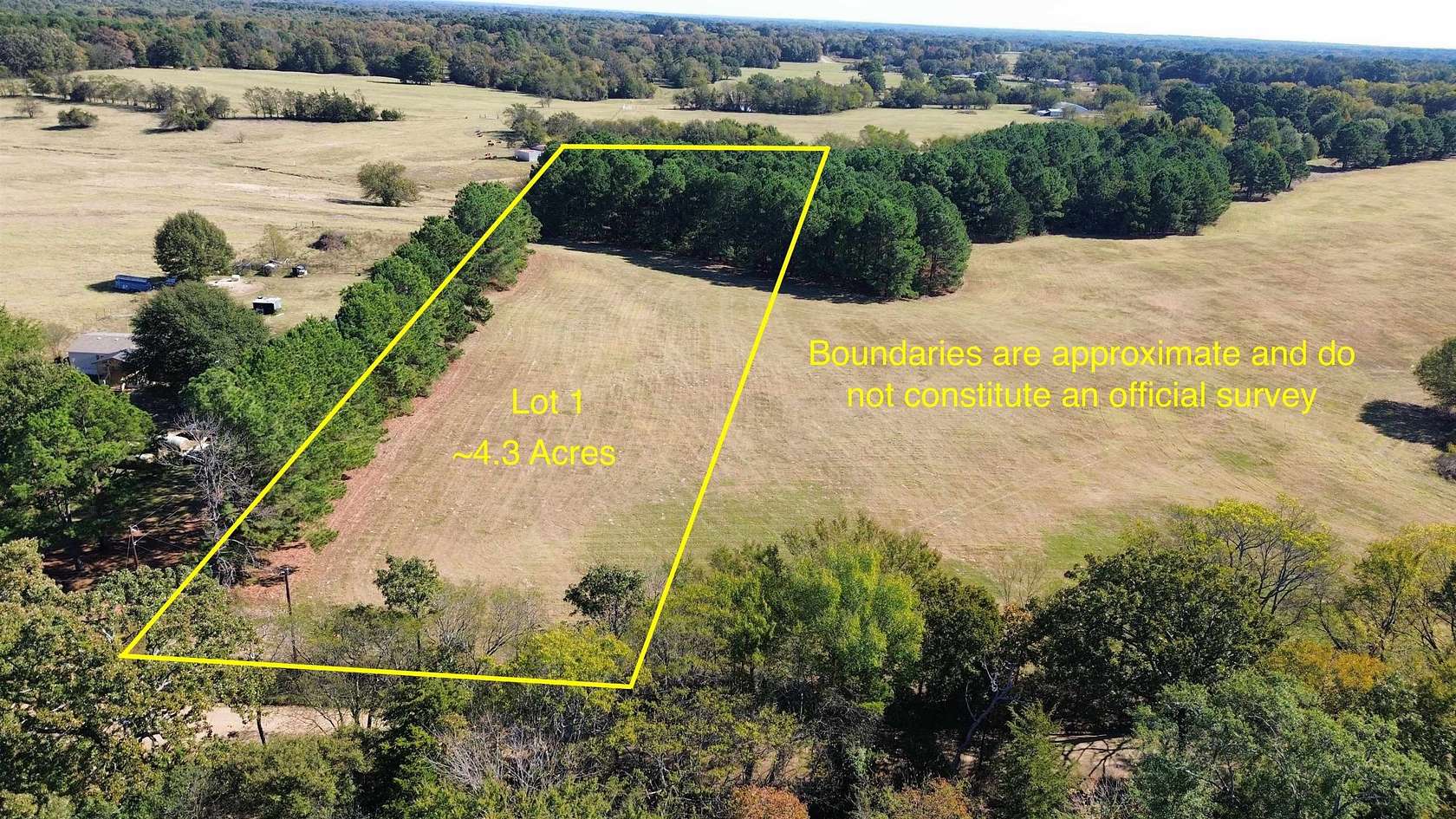 4.17 Acres of Land for Sale in Mount Pleasant, Texas