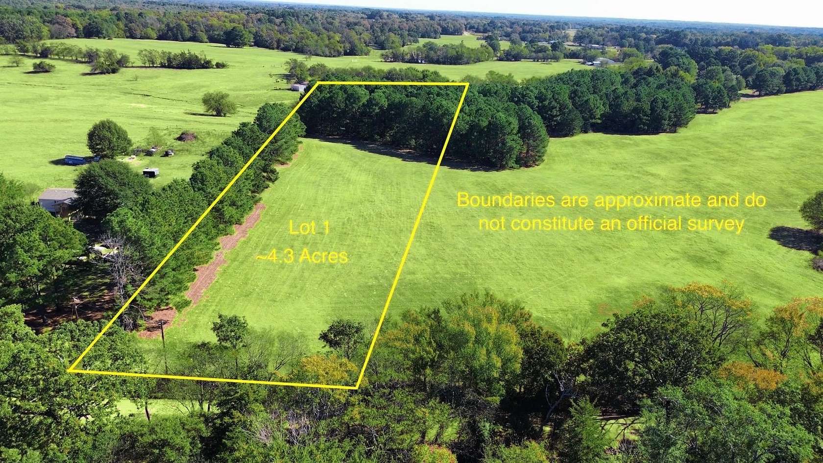 4.17 Acres of Land for Sale in Mount Pleasant, Texas