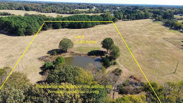 6.27 Acres of Land for Sale in Mount Pleasant, Texas