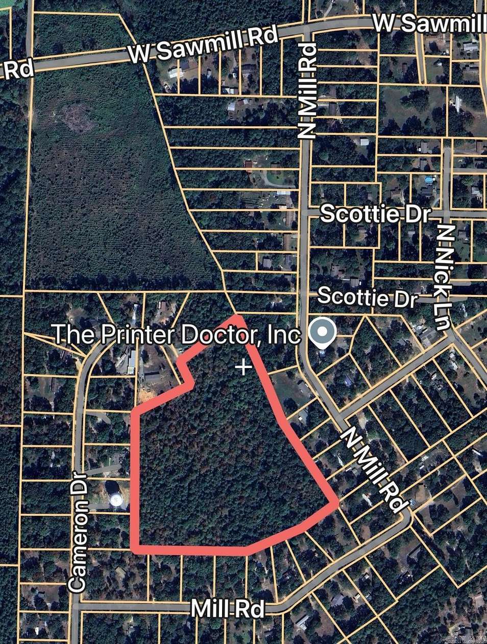 16.6 Acres of Land for Sale in Mabelvale, Arkansas