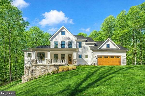 8 Acres of Land with Home for Sale in Harwood, Maryland
