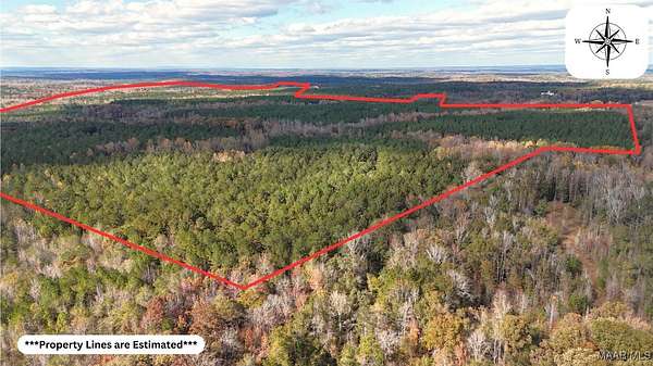 407 Acres of Recreational Land for Sale in Five Points, Alabama