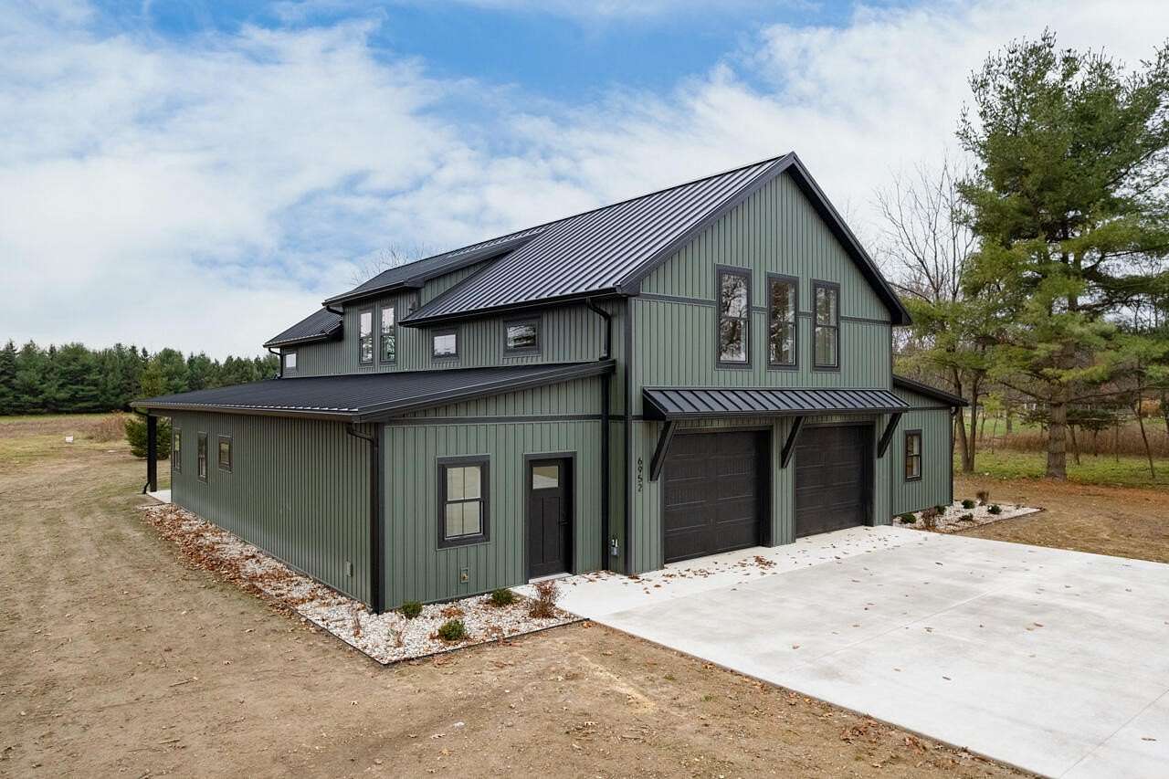 1.72 Acres of Residential Land with Home for Sale in Richland, Michigan