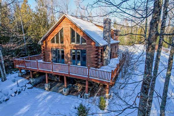 3.69 Acres of Land with Home for Sale in Gladstone, Michigan