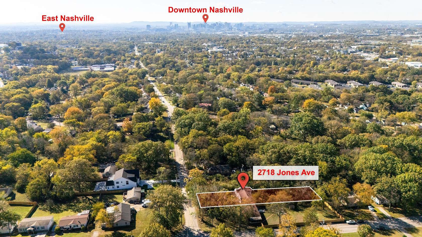 0.52 Acres of Residential Land for Sale in Nashville, Tennessee
