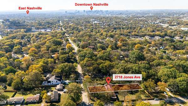 0.52 Acres of Residential Land for Sale in Nashville, Tennessee