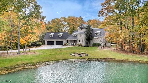 10 Acres of Recreational Land with Home for Sale in Valley City, Ohio