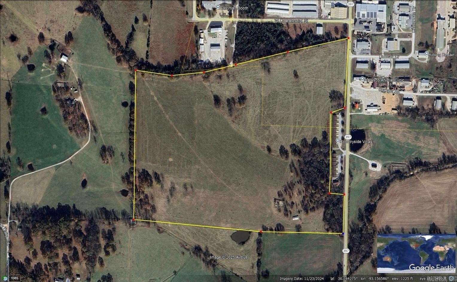 90 Acres of Land for Sale in Harrison, Arkansas