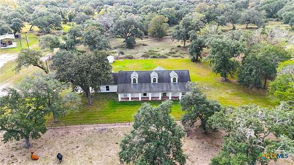 102 Acres of Recreational Land with Home for Sale in Louise, Texas
