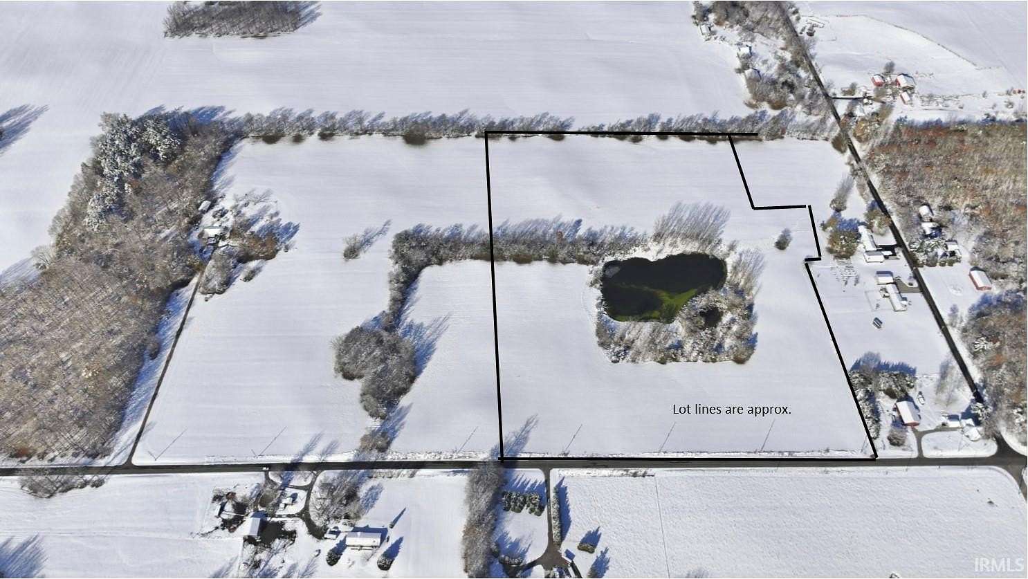 32.5 Acres of Land for Sale in Wolcottville, Indiana