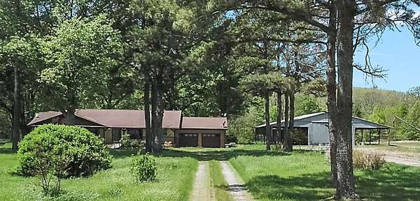 45 Acres of Recreational Land with Home for Sale in Scott, Arkansas