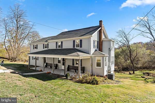 12.5 Acres of Land with Home for Sale in Blue Ridge Summit, Pennsylvania