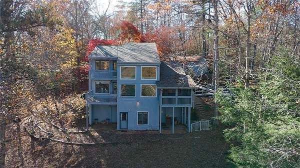 5.55 Acres of Residential Land with Home for Sale in Dahlonega, Georgia