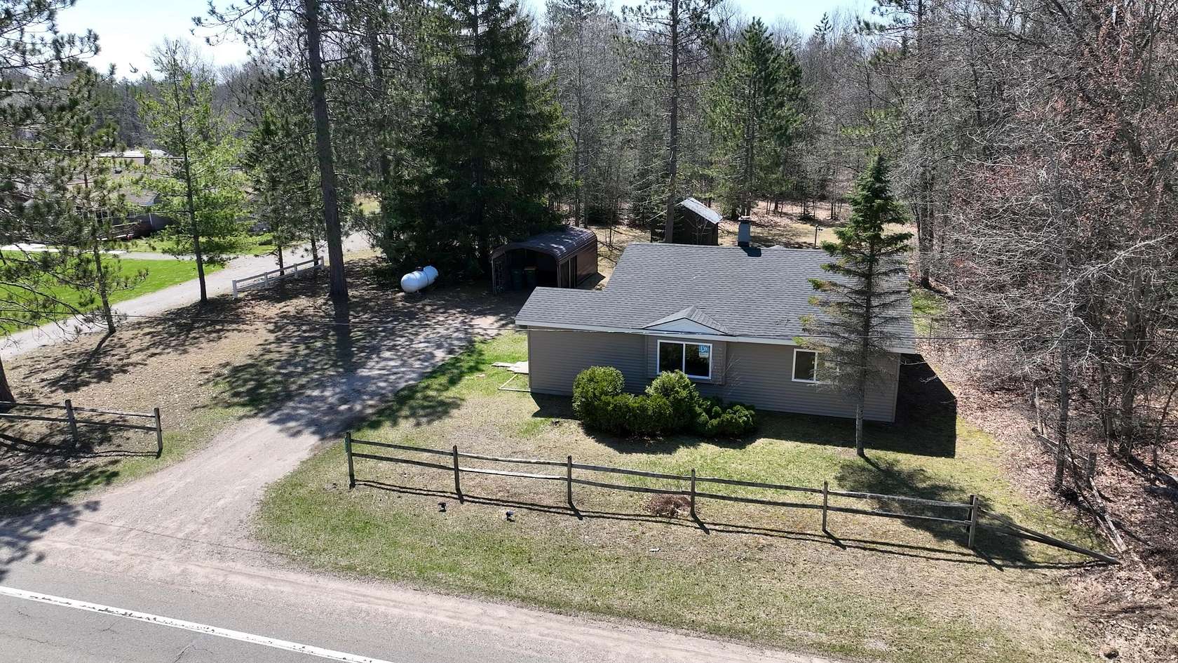 1.74 Acres of Land with Home for Sale in Roscommon, Michigan