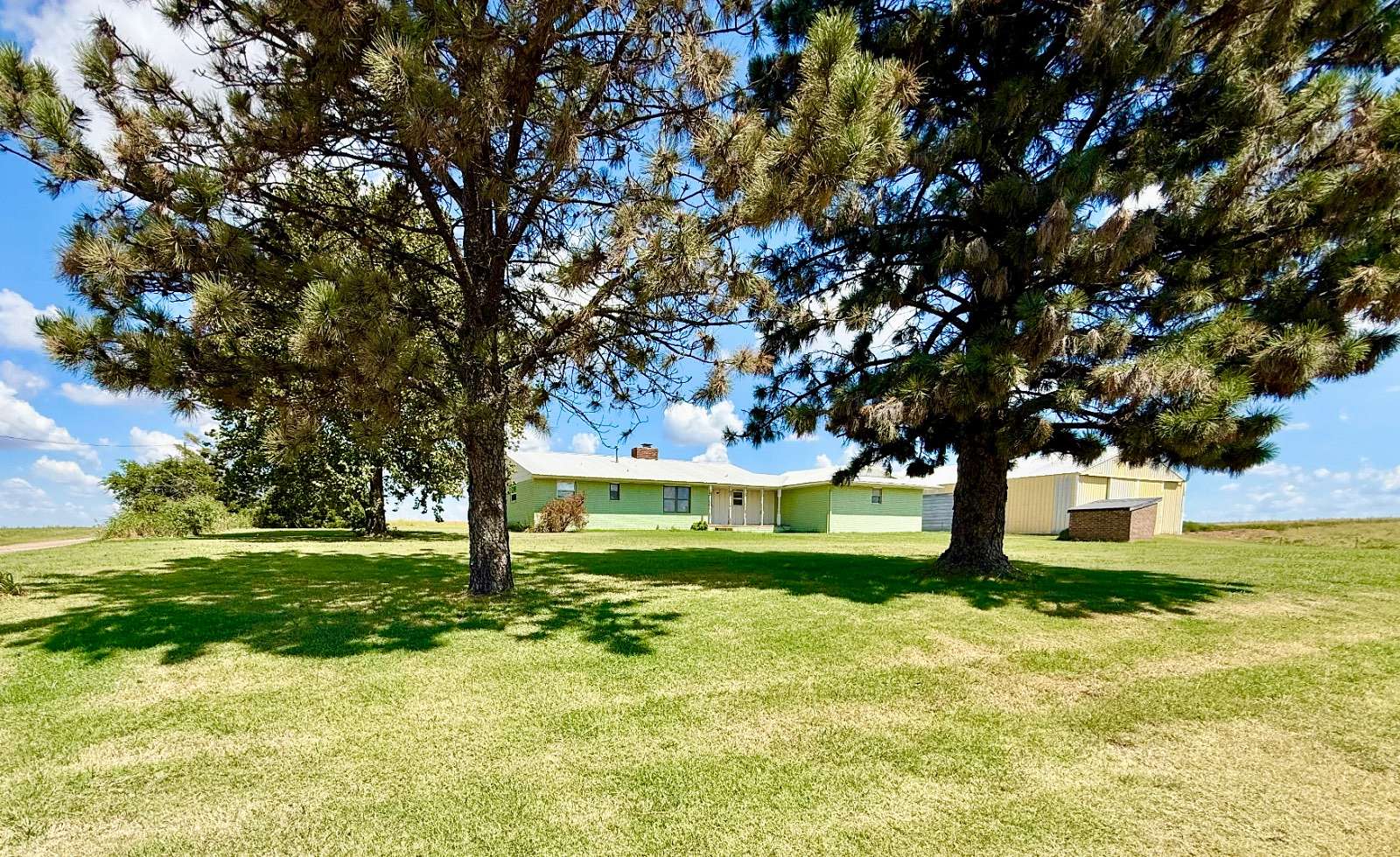 80 Acres of Land with Home for Sale in Tonkawa, Oklahoma