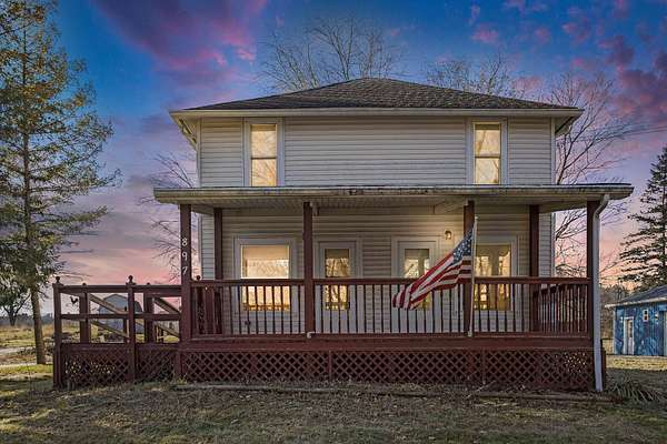 2.22 Acres of Residential Land with Home for Sale in Vermontville, Michigan