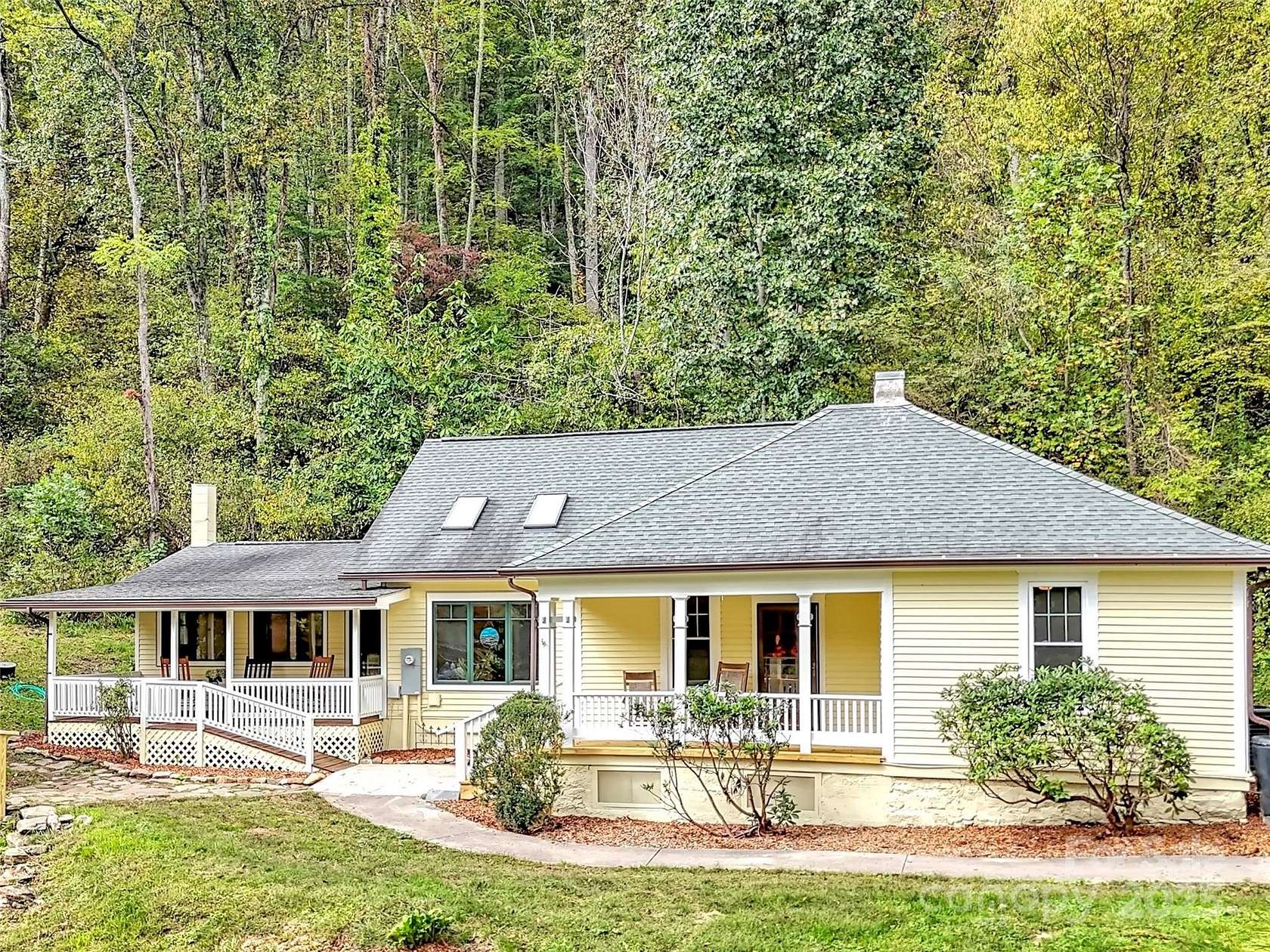 3.53 Acres of Residential Land with Home for Sale in Clyde, North Carolina