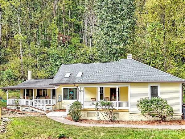 3.53 Acres of Residential Land with Home for Sale in Clyde, North Carolina