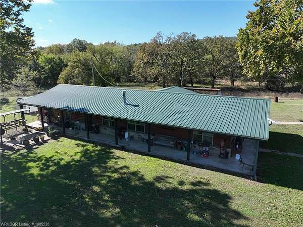 140 Acres of Land with Home for Auction in McCurtain, Oklahoma