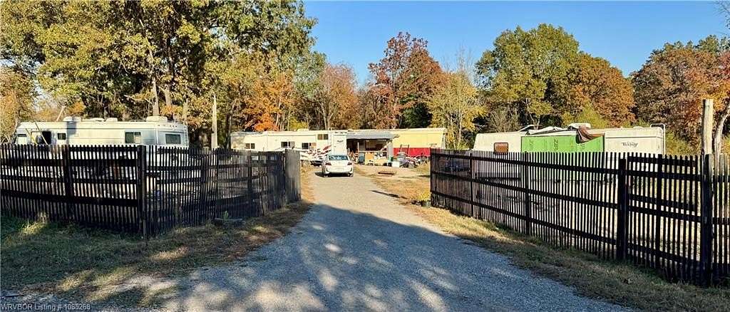 10 Acres of Residential Land with Home for Sale in Spiro, Oklahoma