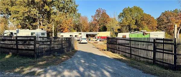 10 Acres of Residential Land with Home for Sale in Spiro, Oklahoma