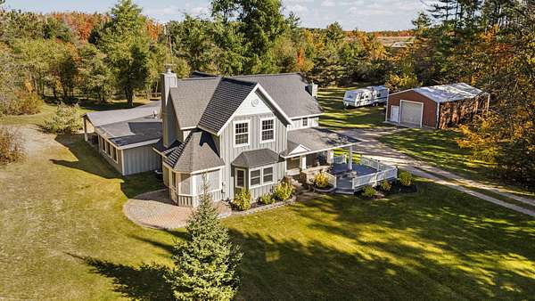 7.76 Acres of Residential Land with Home for Sale in Gaylord, Michigan