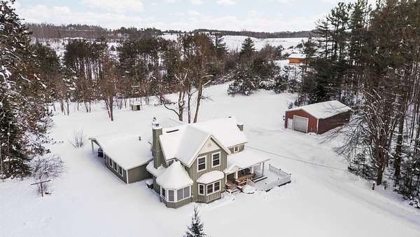 7.76 Acres of Residential Land with Home for Sale in Gaylord, Michigan