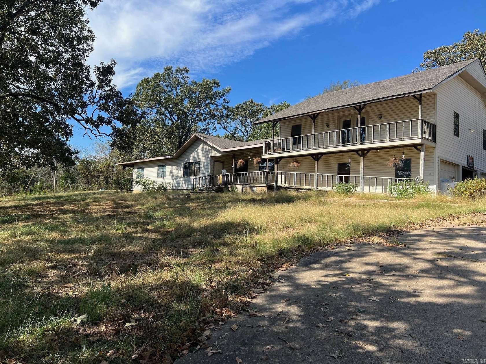 8.79 Acres of Land with Home for Sale in Waldron, Arkansas