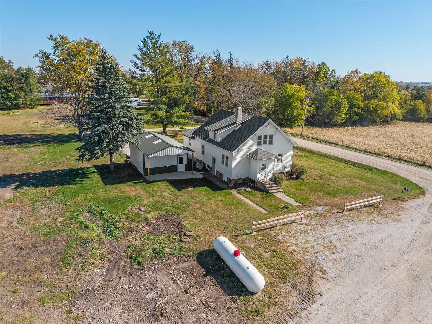 3 Acres of Residential Land with Home for Sale in Boone, Iowa