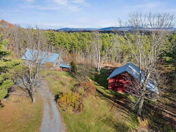 23.8 Acres of Agricultural Land with Home for Sale in New Haven, Vermont