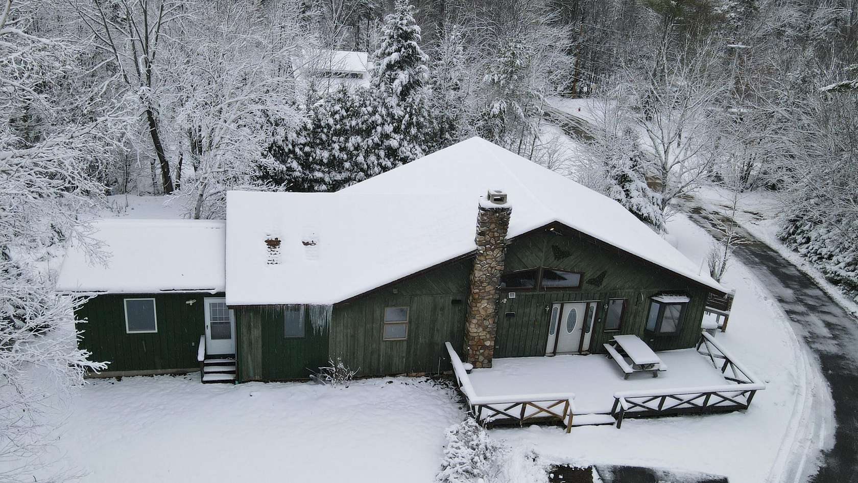 5 Acres of Residential Land with Home for Sale in Lake Placid, New York