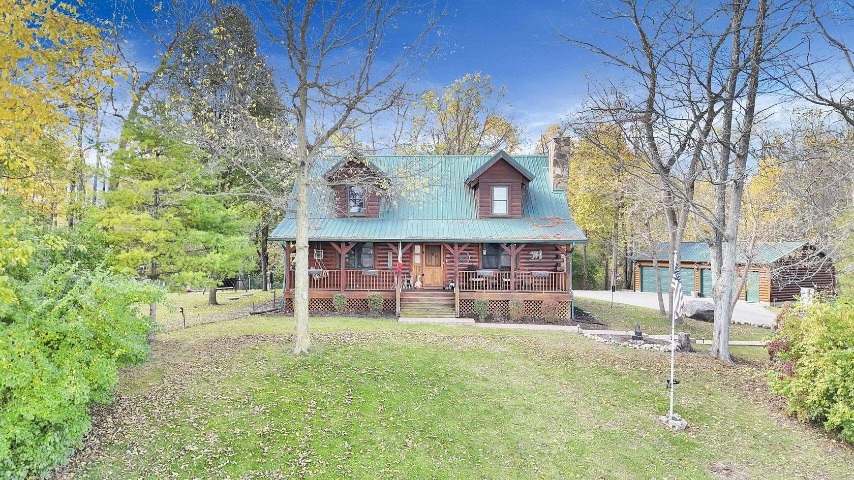 3.45 Acres of Residential Land with Home for Sale in Urbana, Ohio