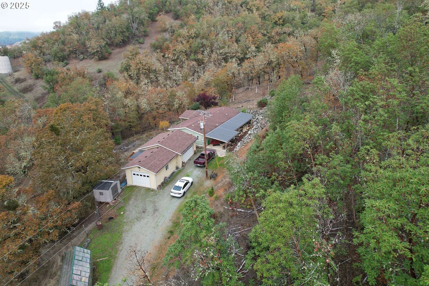 40.1 Acres of Land with Home for Sale in Riddle, Oregon