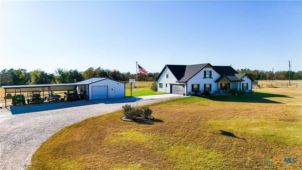 10 Acres of Land with Home for Sale in Rogers, Texas