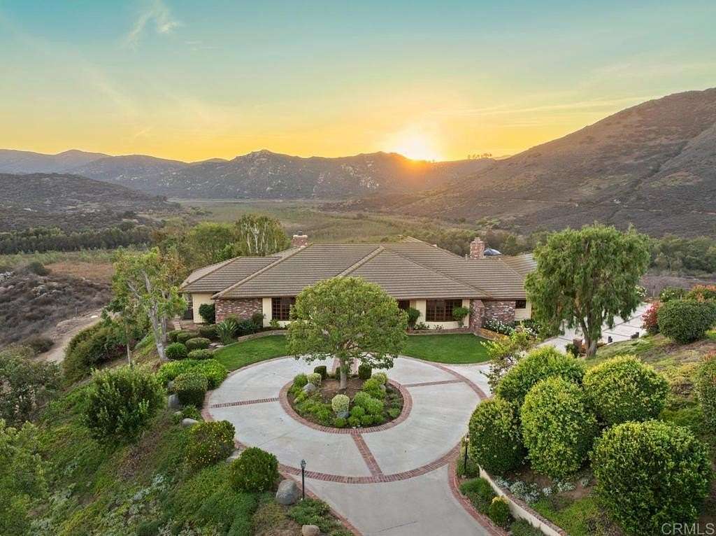 2.39 Acres of Residential Land with Home for Sale in Escondido, California