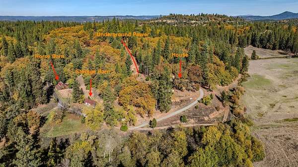 9.16 Acres of Land with Home for Sale in Rail Road Flat, California