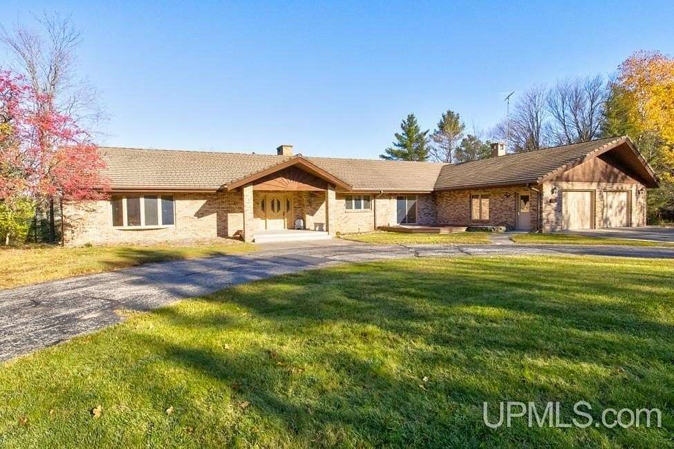 5.72 Acres of Residential Land with Home for Sale in Spalding, Michigan