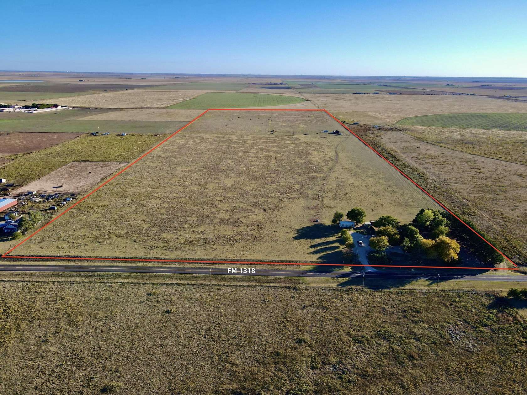 53 Acres of Land with Home for Sale in Tulia, Texas
